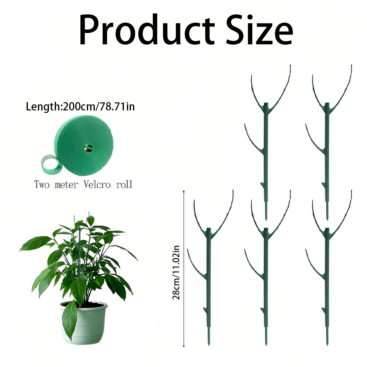 Set da 6 supporti per piante M - Plant Support Stake recensione e prezzo